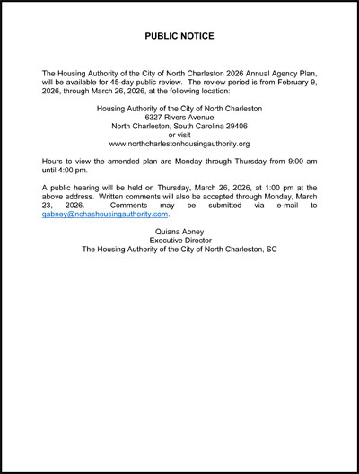 public notice agency plan 2026